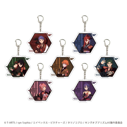 『KING OF PRISM ALL STARS -プリズムショー☆ベストテン-』アクリルキーホルダー 08/和ロックver. BOX (全7種)